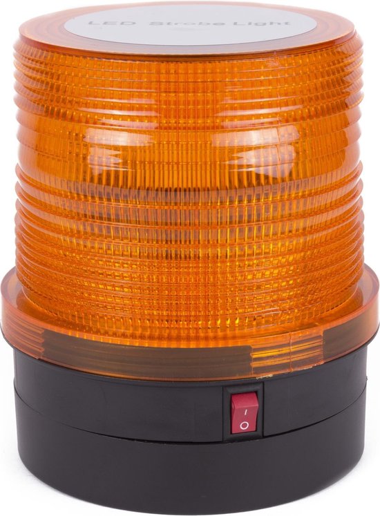 LED zwaailamp oranje 2.4W