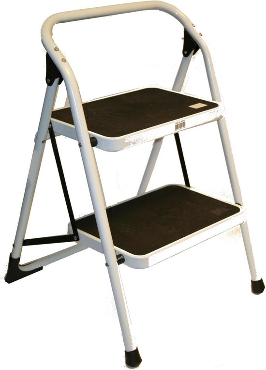Huishoudtrap 2 treden heavy duty