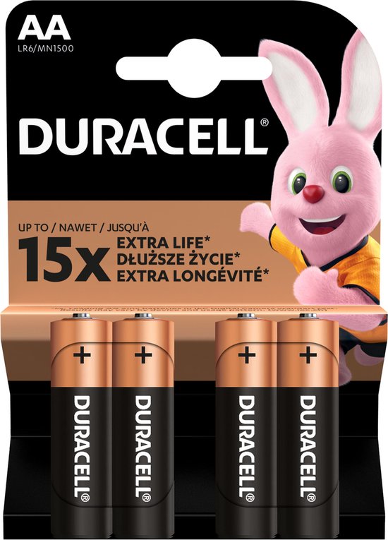 Duracell AA (LR6) 4 dlg