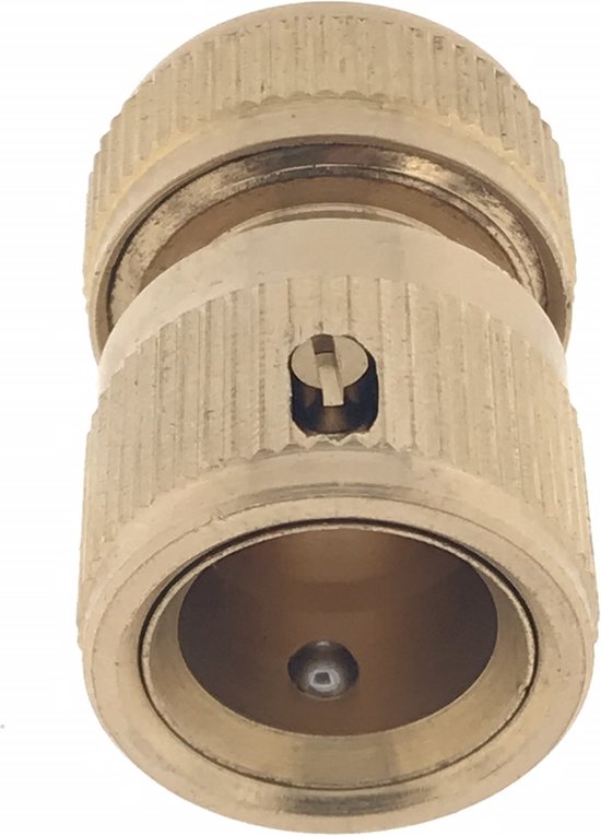 Slangkoppeling messing 1/2"