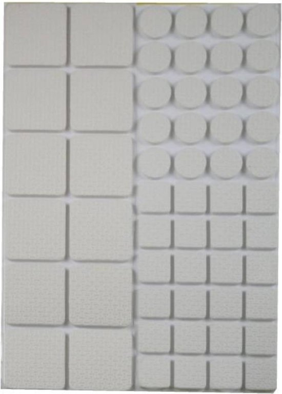 Antikras rubber 56 dlg wit