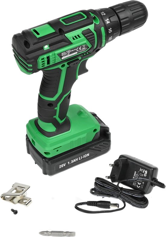 Accu boormachine 20V 1.3 Ah li-ion