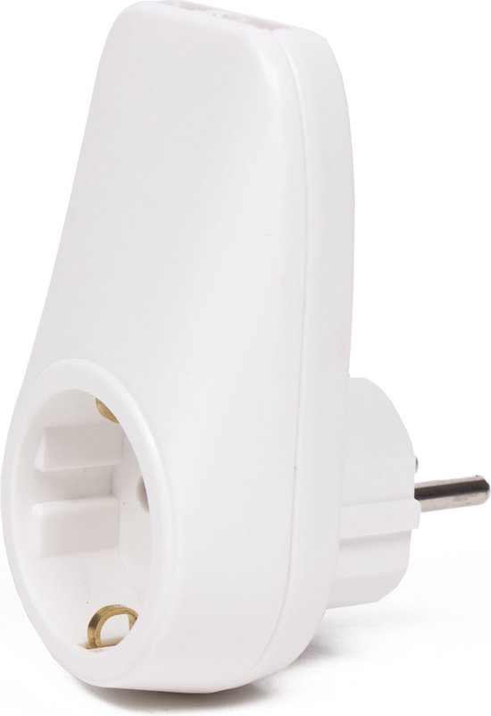 Stopcontact met 2 x USB oplader