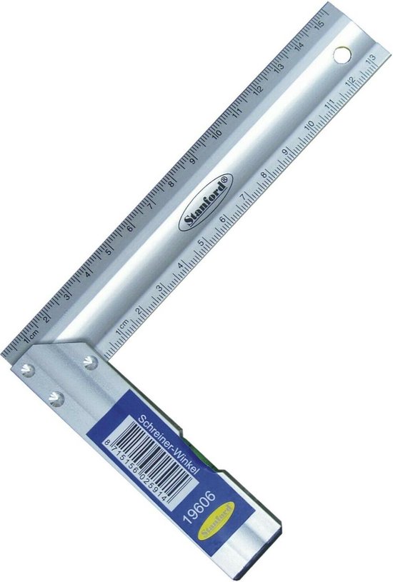 Winkelhaak 150 mm aluminium